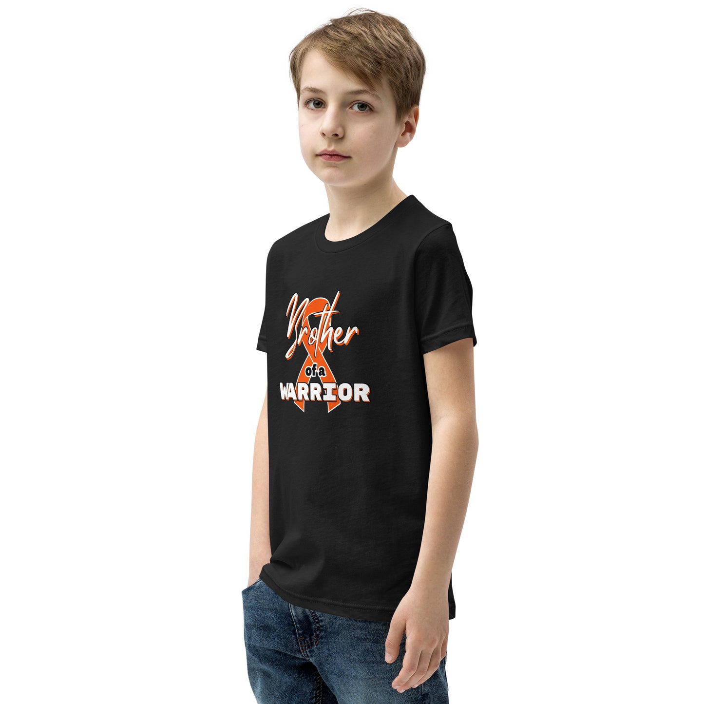 ADHD Brother of a Warrior SS Kids Tee