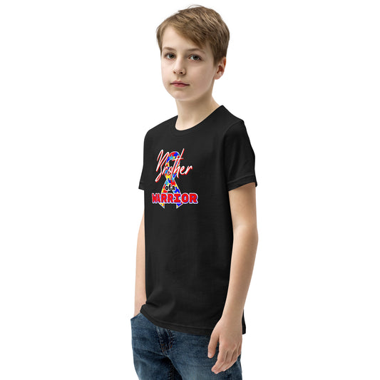 Autism Brother of a Warrior SS Kids Tee