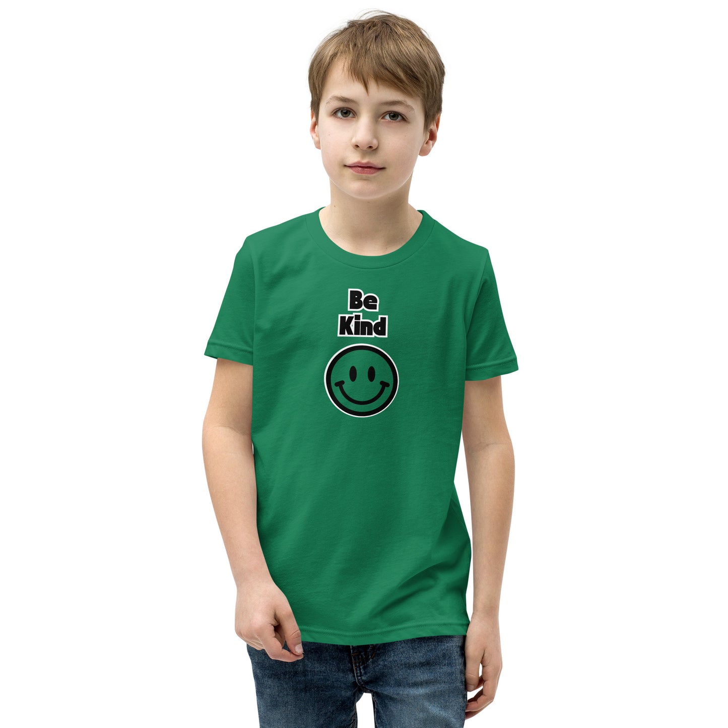 Be Kind Bold Smiley SS Kids Tee