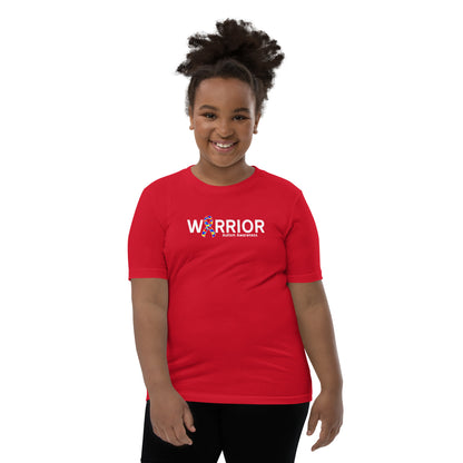 Autism Warrior Kids Shirt | Minimalist Autism Awareness Tee