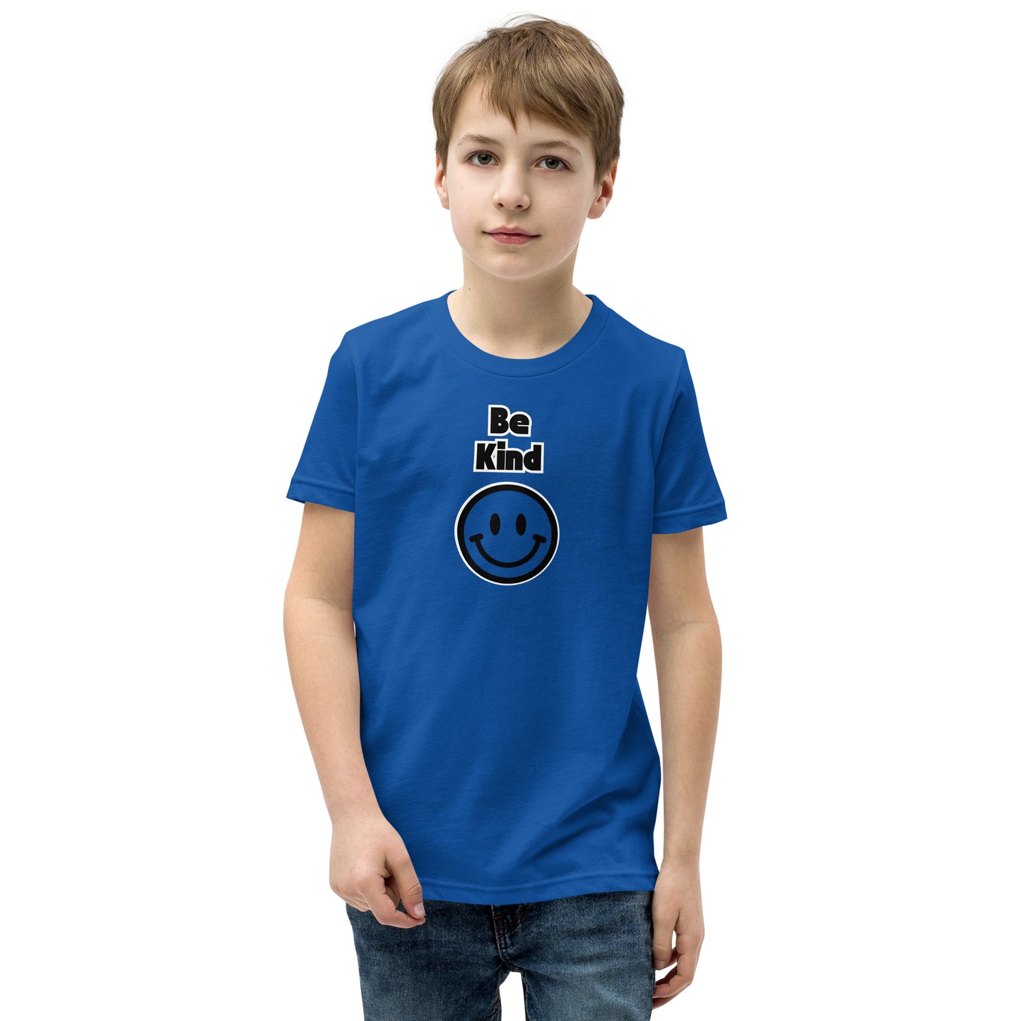 Be Kind Bold Smiley SS Kids Tee