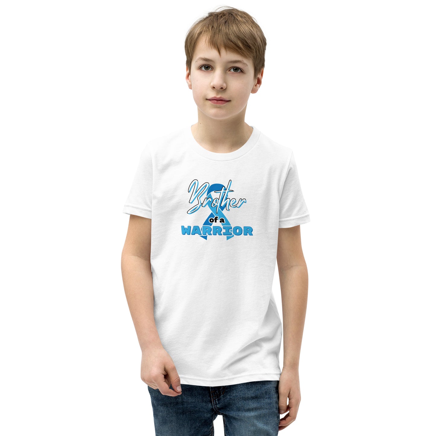 Hydrocephalus Brother of a Warrior SS Kids Tee