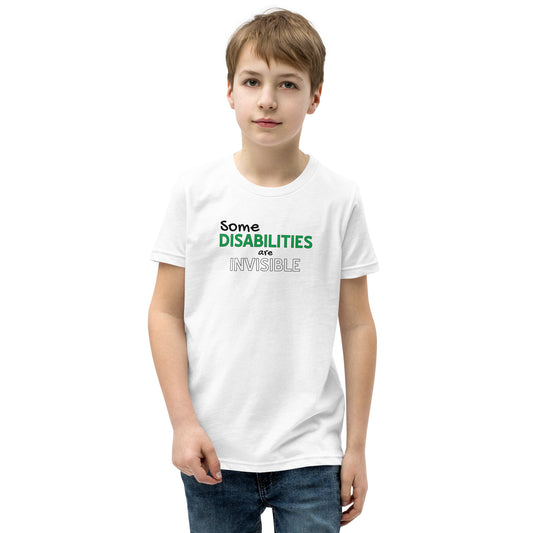 Cerebral Palsy Invisible Disability SS Kids Tee