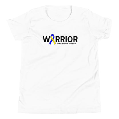 Down Syndrome Warrior Minimalist Kids Shirt & Apparel