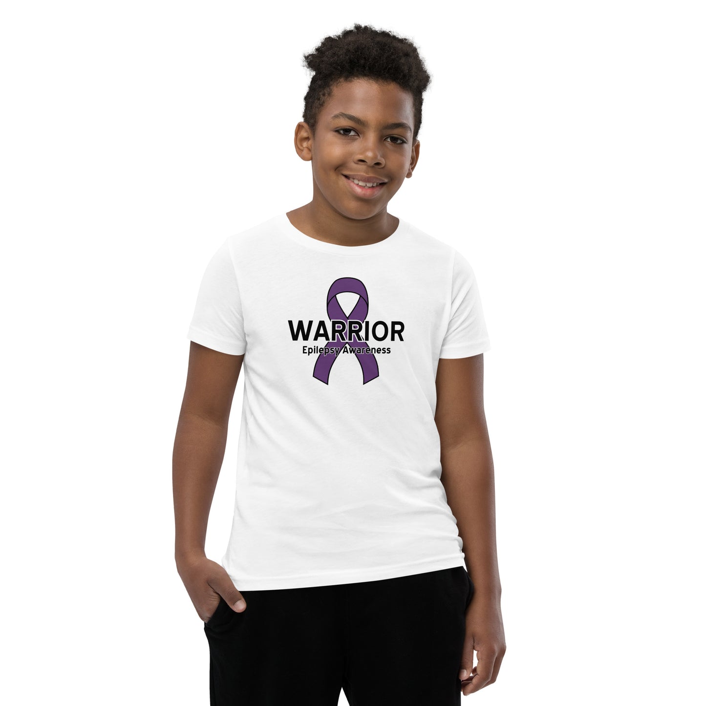 Epilepsy Warrior III SS Kids Tee