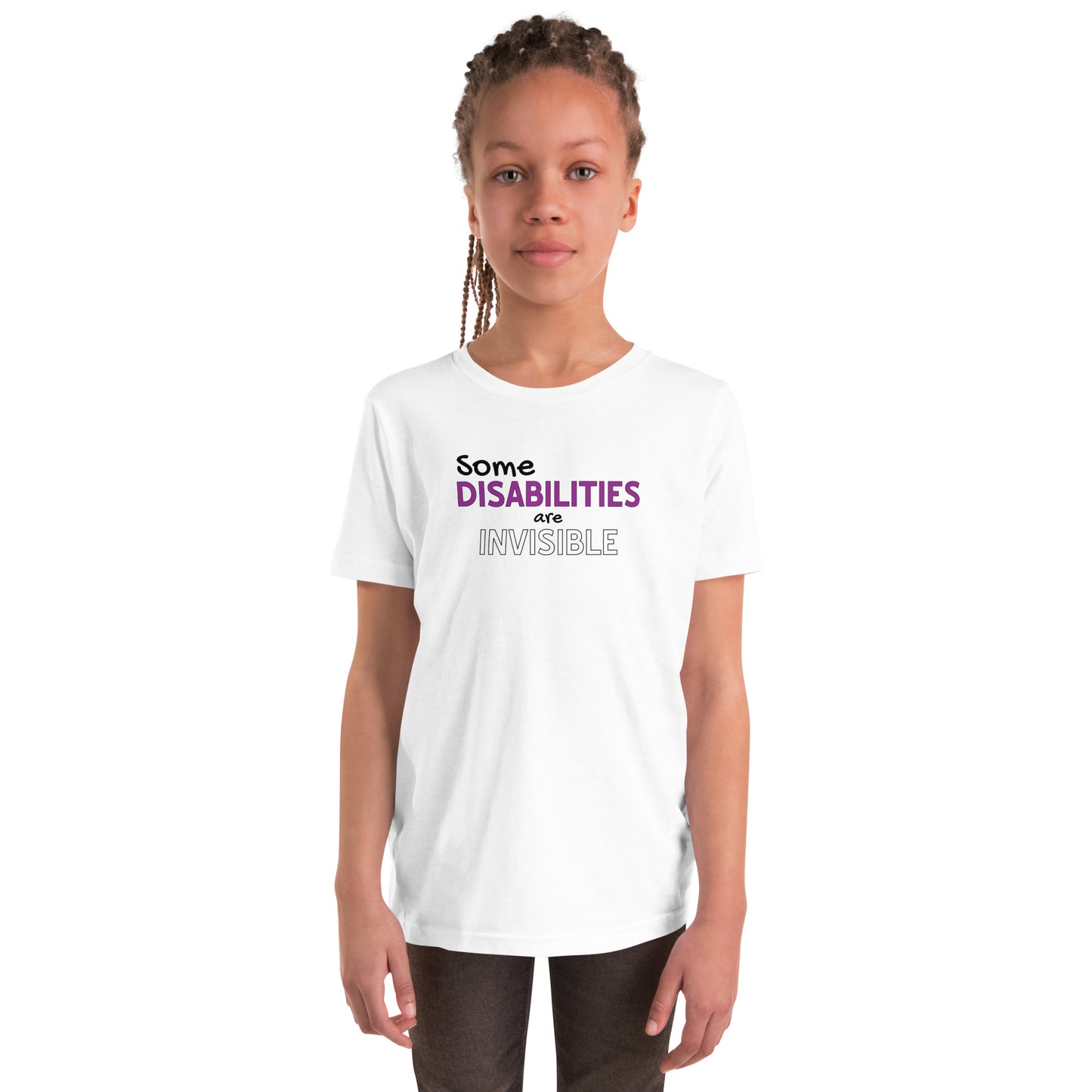 Epilepsy Invisible Disability SS Kids Tee