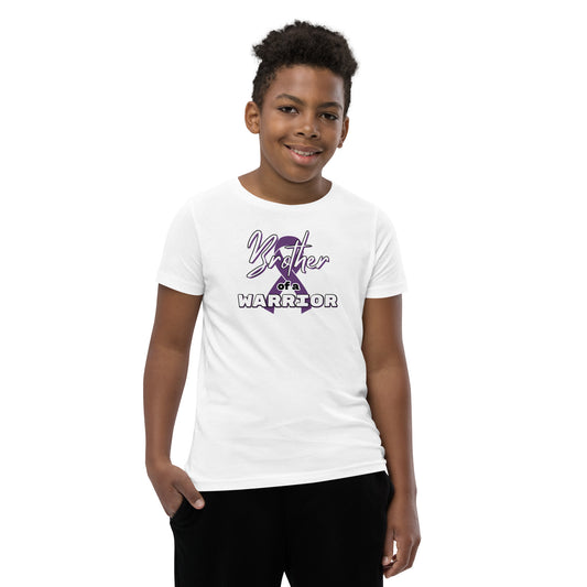 Epilepsy Brother of a Warrior SS Kids Tee