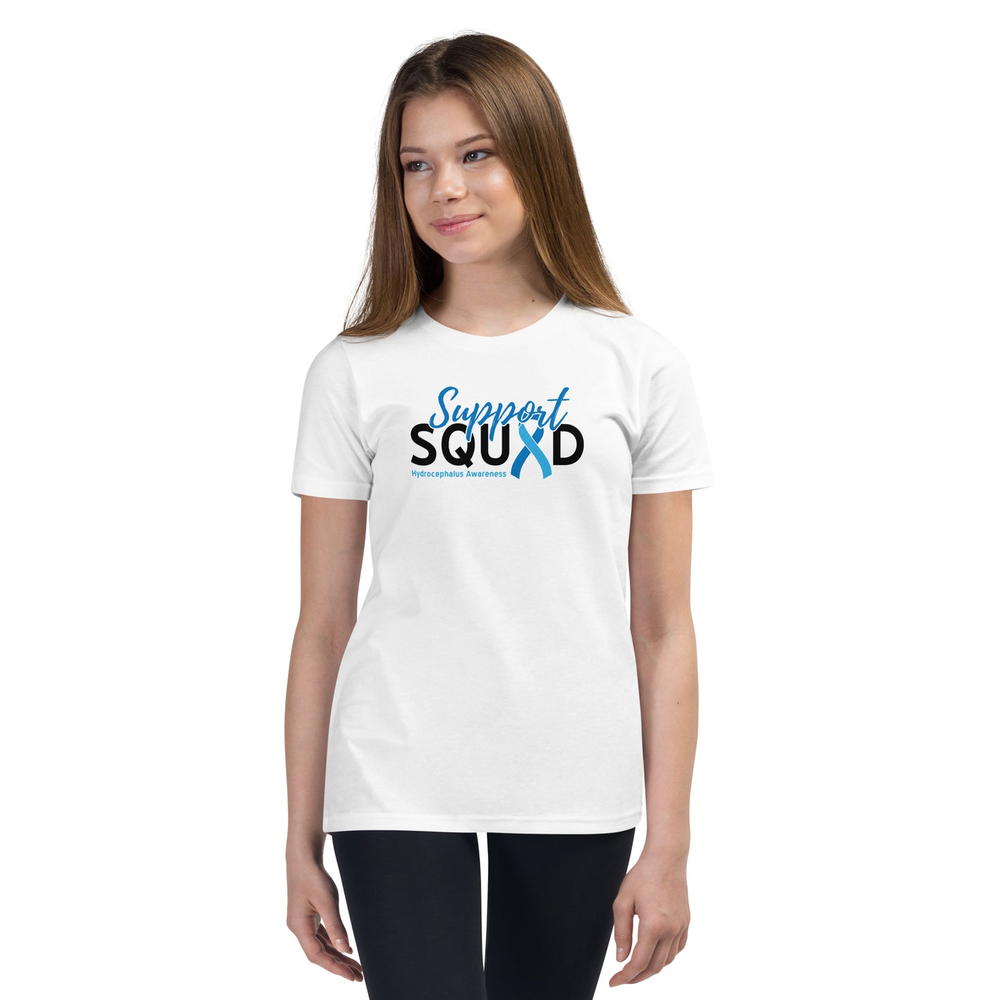 Hydrocephalus Support Squad SS Kids Tee