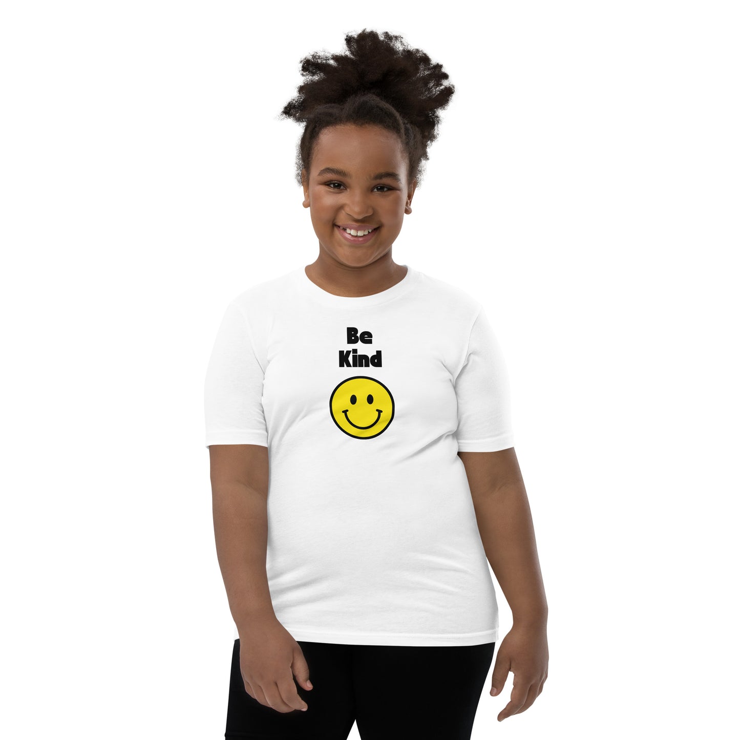 Be Kind Bold Smiley SS Kids Tee